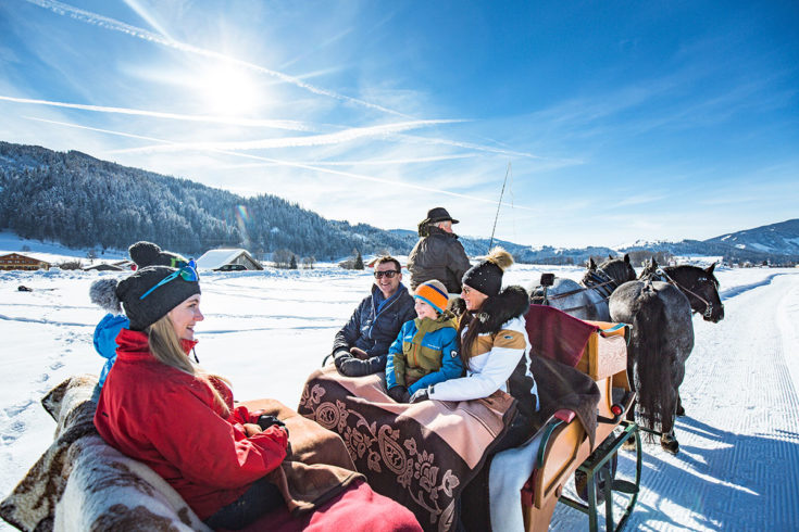 Pferdeschlittenfahrten - Winterurlaub in Radstadt, Salzburg