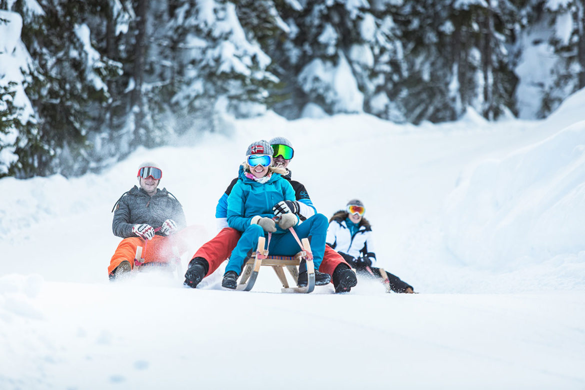 Rodeln - Winterurlaub in Radstadt, Salzburg