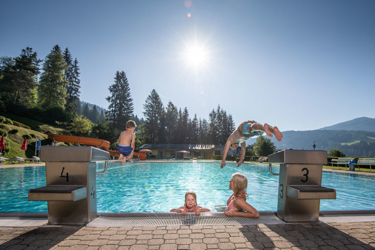 Schwimmen - Sommerurlaub in Radstadt, Salzburg